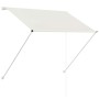 Cream retractable awning 100x150 cm by , Awnings - Ref: Foro24-145892, Price: 42,99 €, Discount: %