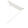 Cream retractable awning 100x150 cm by , Awnings - Ref: Foro24-145892, Price: 42,99 €, Discount: %