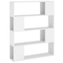 Estantería/divisor de espacios blanco 100x24x124 cm de , Librerías y estanterías - Ref: Foro24-809188, Precio: 71,60 €, Descu...