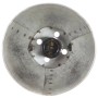 Round silver industrial table lamp 58x18x90 cm E27 by , Lamps - Ref: Foro24-320551, Price: 52,70 €, Discount: %