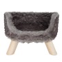 DISTRICT70 NORDIC plush cat bed silver by DISTRICT70, Cat beds - Ref: Foro24-426063, Price: 77,43 €, Discount: %