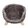 DISTRICT70 NORDIC plush cat bed silver by DISTRICT70, Cat beds - Ref: Foro24-426063, Price: 77,99 €, Discount: %