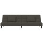 Sofá cama de 2 plazas con dos almohadas terciopelo gris oscuro de , Sofás - Ref: Foro24-375808, Precio: 229,50 €, Descuento: %