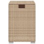 Mesa cubierta para bombona de propano ratán beige 40x40x60 cm de , Mesas de jardín - Ref: Foro24-366297, Precio: 97,51 €, Des...