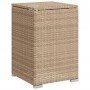 Mesa cubierta para bombona de propano ratán beige 40x40x60 cm de , Mesas de jardín - Ref: Foro24-366297, Precio: 97,48 €, Des...