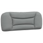 Padded headboard light gray fabric 100 cm by , Headboards and footboards - Ref: Foro24-374549, Price: 54,86 €, Discount: %