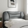 Padded headboard light gray fabric 100 cm by , Headboards and footboards - Ref: Foro24-374549, Price: 54,86 €, Discount: %