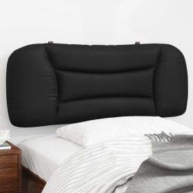 Black synthetic leather padded bed headboard 100 cm by , Headboards and footboards - Ref: Foro24-374556, Price: 53,66 €, Disc...