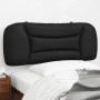 Black synthetic leather padded bed headboard 100 cm by , Headboards and footboards - Ref: Foro24-374556, Price: 53,62 €, Disc...