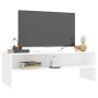 Sperrholz TV-Möbel weiß 120x40x40 cm von vidaXL, TV-Möbel - Ref: Foro24-800036, Preis: 54,10 €, Rabatt: %