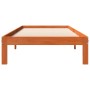 Estructura de cama madera maciza de pino marrón cera 90x190 cm de , Camas y somieres - Ref: Foro24-844164, Precio: 83,82 €, D...