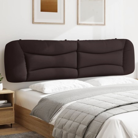 Dark brown fabric padded headboard 200 cm by , Headboards and footboards - Ref: Foro24-374619, Price: 90,99 €, Discount: %