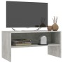 Mueble de TV madera contrachapada gris hormigón 80x40x40 cm de vidaXL, Muebles TV - Ref: Foro24-800058, Precio: 41,58 €, Desc...