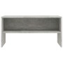 Mueble de TV madera contrachapada gris hormigón 80x40x40 cm de vidaXL, Muebles TV - Ref: Foro24-800058, Precio: 41,58 €, Desc...