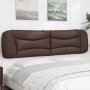 Cabecero de cama acolchado cuero sintético marrón 200 cm de , Cabeceros y pies de cama - Ref: Foro24-374625, Precio: 91,65 €,...