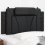 Cabecero de cama acolchado cuero sintético negro 100 cm de , Cabeceros y pies de cama - Ref: Foro24-374774, Precio: 37,45 €, ...