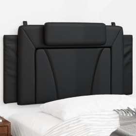 Black synthetic leather padded bed headboard 100 cm by , Headboards and footboards - Ref: Foro24-374774, Price: 37,52 €, Disc...