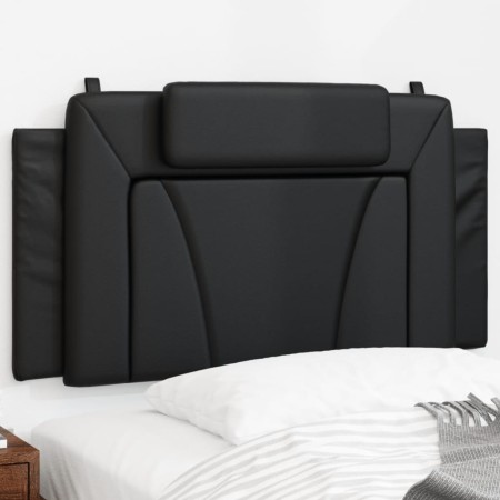 Black synthetic leather padded bed headboard 100 cm by , Headboards and footboards - Ref: Foro24-374774, Price: 37,45 €, Disc...