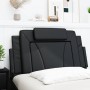 Black synthetic leather padded bed headboard 100 cm by , Headboards and footboards - Ref: Foro24-374774, Price: 37,45 €, Disc...