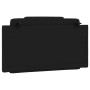 Black synthetic leather padded bed headboard 100 cm by , Headboards and footboards - Ref: Foro24-374774, Price: 37,45 €, Disc...