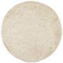 Alfombra peluda de pelo largo moderna PAMPLONA dorado Ø 80 cm de , Alfombras - Ref: Foro24-375353, Precio: 24,54 €, Descuento: %