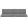 2-Sitzer-Schlafsofa hellgrauer Samt von , Sofas - Ref: Foro24-375874, Preis: 218,99 €, Rabatt: %