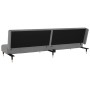 2-Sitzer-Schlafsofa hellgrauer Samt von , Sofas - Ref: Foro24-375874, Preis: 218,99 €, Rabatt: %