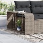 Storage shelves 2 units synthetic rattan gray by , Hangers and shelves - Ref: Foro24-366132, Price: 83,54 €, Discount: %