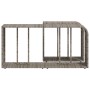 Storage shelves 2 units synthetic rattan gray by , Hangers and shelves - Ref: Foro24-366132, Price: 83,54 €, Discount: %