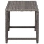 Synthetic rattan garden bench, gray, 80 cm by vidaXL, garden benches - Ref: Foro24-46208, Price: 63,02 €, Discount: %