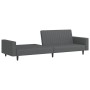 Sofá cama de 2 plazas terciopelo gris oscuro de , Sofás - Ref: Foro24-375938, Precio: 246,17 €, Descuento: %