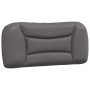 Cabecero de cama acolchado cuero sintético gris 80 cm de , Cabeceros y pies de cama - Ref: Foro24-374535, Precio: 61,03 €, De...