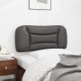 Cabecero de cama acolchado cuero sintético gris 80 cm de , Cabeceros y pies de cama - Ref: Foro24-374535, Precio: 61,03 €, De...