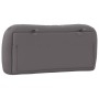 Cabecero de cama acolchado cuero sintético gris 80 cm de , Cabeceros y pies de cama - Ref: Foro24-374535, Precio: 61,03 €, De...