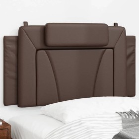 Brown synthetic leather padded bed headboard 100 cm by , Headboards and footboards - Ref: Foro24-374776, Price: 38,28 €, Disc...