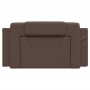 Brown synthetic leather padded bed headboard 100 cm by , Headboards and footboards - Ref: Foro24-374776, Price: 38,28 €, Disc...