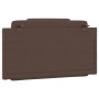 Brown synthetic leather padded bed headboard 100 cm by , Headboards and footboards - Ref: Foro24-374776, Price: 38,28 €, Disc...