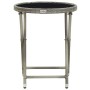 Mesa de centro ratán sintético y vidrio templado gris 60 cm de vidaXL, Mesas de jardín - Ref: Foro24-46204, Precio: 60,73 €, ...