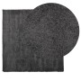 Modern long-haired furry rug PAMPLONA anthracite 160x160cm by , Rugs - Ref: Foro24-375192, Price: 59,60 €, Discount: %