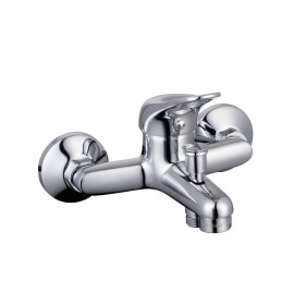 SCHÜTTE Grifo mezclador para bañera o ducha PORTO cromado de SCHÜTTE, Grifos - Ref: Foro24-425786, Precio: 59,30 €, Descuento: %