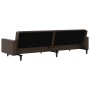 Two-seater brown synthetic leather sofa bed by , Sofas - Ref: Foro24-375952, Price: 245,99 €, Discount: %