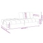 2-Sitzer-Schlafsofa dunkelgrüner Samt von , Sofas - Ref: Foro24-375876, Preis: 235,70 €, Rabatt: %