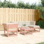 Garden furniture set 5 pieces with cushions made of Douglas fir wood by , Garden sets - Ref: Foro24-3216923, Price: 507,99 €,...