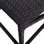 Black synthetic rattan garden bench 120 cm by vidaXL, garden benches - Ref: Foro24-46210, Price: 62,90 €, Discount: %