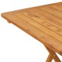 Folding garden table made of solid acacia wood 70x70x75 cm by vidaXL, Garden tables - Ref: Foro24-46348, Price: 78,99 €, Disc...