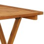 Folding garden table made of solid acacia wood 70x70x75 cm by vidaXL, Garden tables - Ref: Foro24-46348, Price: 78,99 €, Disc...