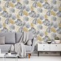 DUTCH WALLCOVERINGS Papel pintado hojas de monstera negro de DUTCH WALLCOVERINGS, Papel pintado - Ref: Foro24-426236, Precio:...