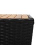 PE rattan and solid acacia wood coffee table 41.5x41.5x43 cm by vidaXL, Garden tables - Ref: Foro24-46197, Price: 54,99 €, Di...