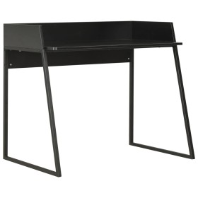 Black desk 90x60x88 cm by vidaXL, Desks - Ref: Foro24-20268, Price: 95,14 €, Discount: %