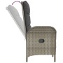 Garden chairs 2 units gray synthetic rattan by vidaXL, Garden chairs - Ref: Foro24-46219, Price: 420,41 €, Discount: %